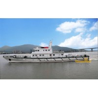 广东JL300吨钢铝渔政执法船