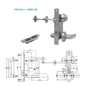 9106（C1-F)船用门锁