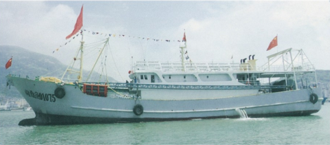 闽霞渔01075 8.60m型宽灯光围网渔船