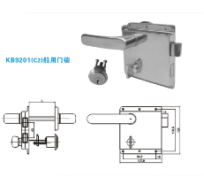 9201（C2)船用门锁