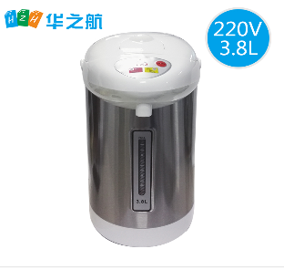 220v 60h电热水瓶保温船舶用气压式烧水电热水壶3.8L