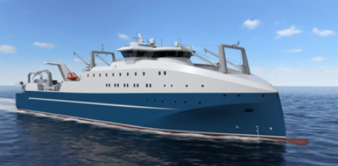 瓦锡兰接获最先进的工厂式拖网渔船设计合同