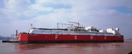舟山太平洋海工交付中国建造最大FSRU