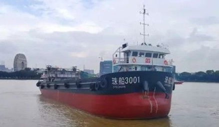 广东珠船航运新购船“珠船3001”投入运营